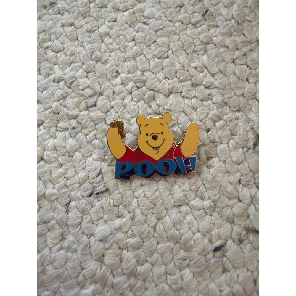 Disney Pooh Holding Caterpillar 12 Months of Magic Lanyard Starter DS Pin 12538